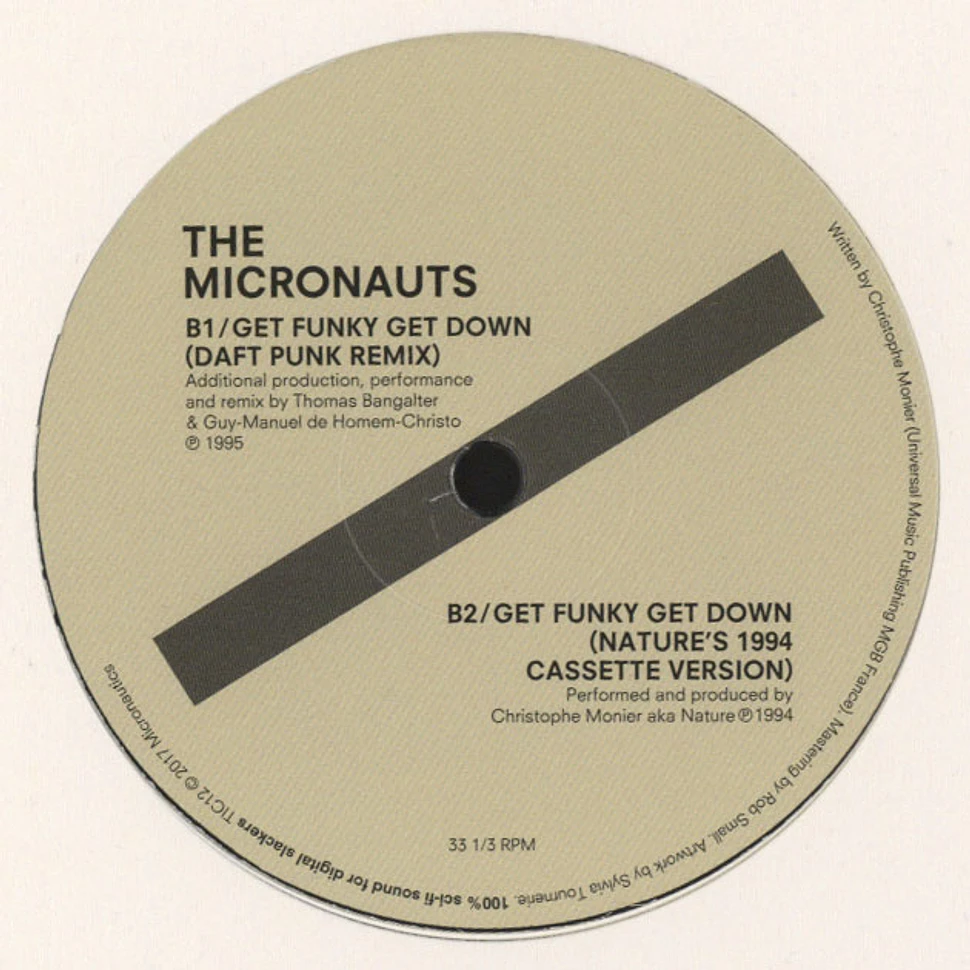 The Micronauts - Get Funky Get Down / Daft Punk Remix