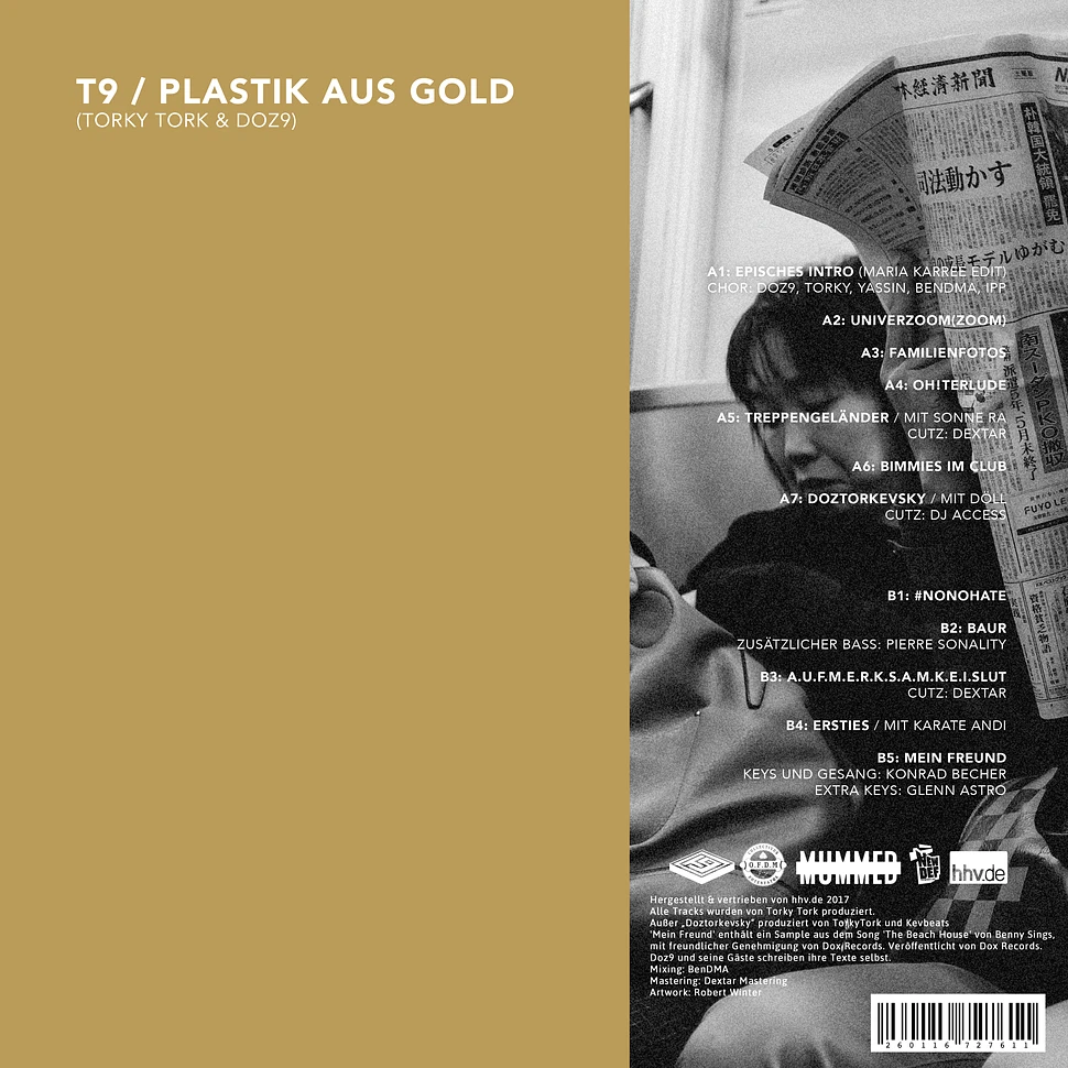 T9 (Torky Tork & Doz9) - Plastik Aus Gold Deluxe Edition
