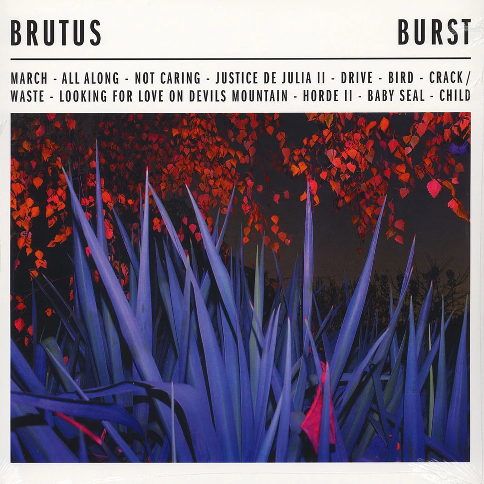 Brutus - Burst Black Vinyl Edition