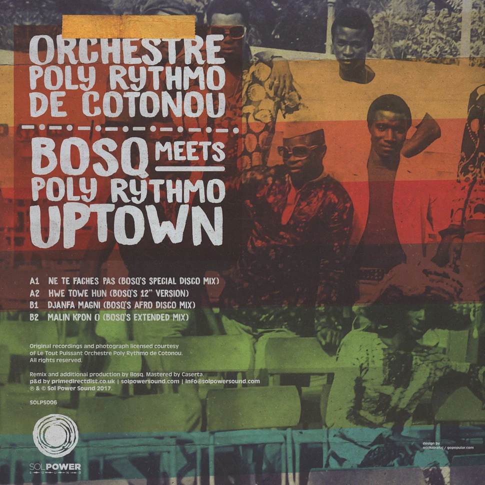Orchestre Poly Rythmo De Cotonou - Bosq Meets Poly Rythmo Uptown