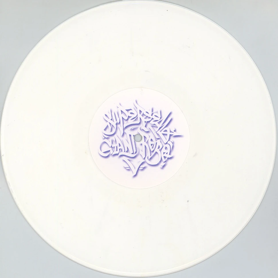 DJ Qbert - Super Seal Giant Robo V.2 (Right Arm) White Vinyl Edition (Small Weapons Cover)