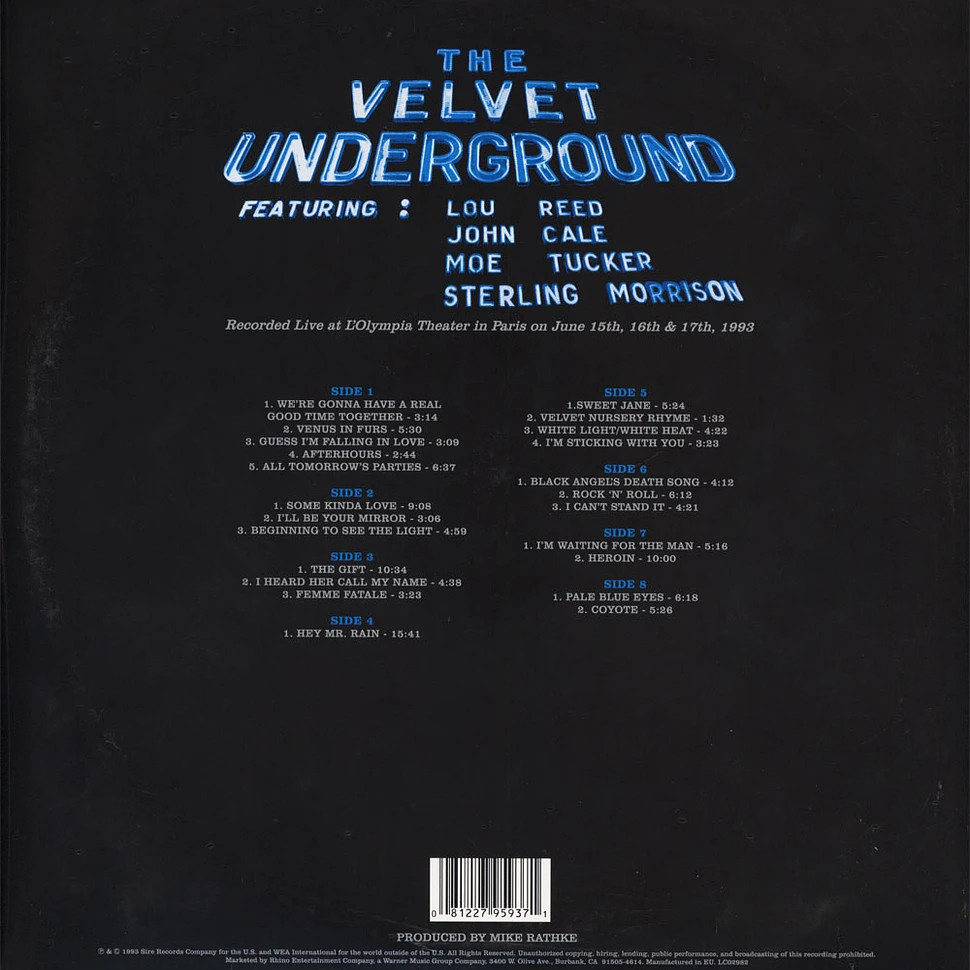 The Velvet Underground - Live MCMXCIII