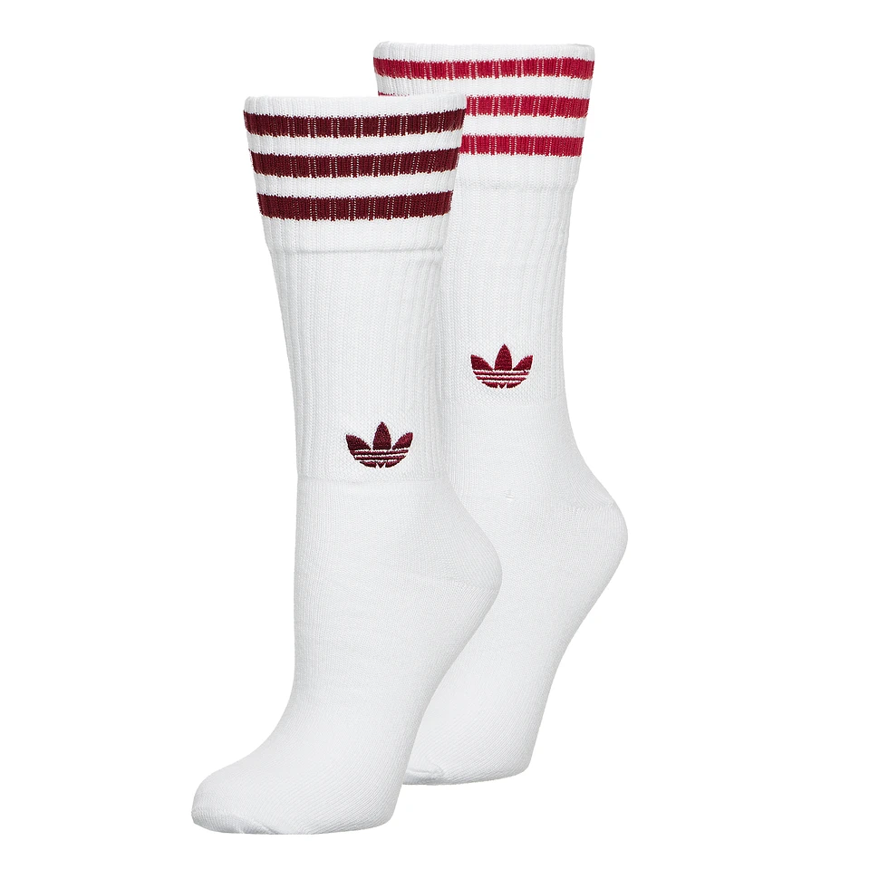 adidas - Solid Crew Socks (Pack of 2)