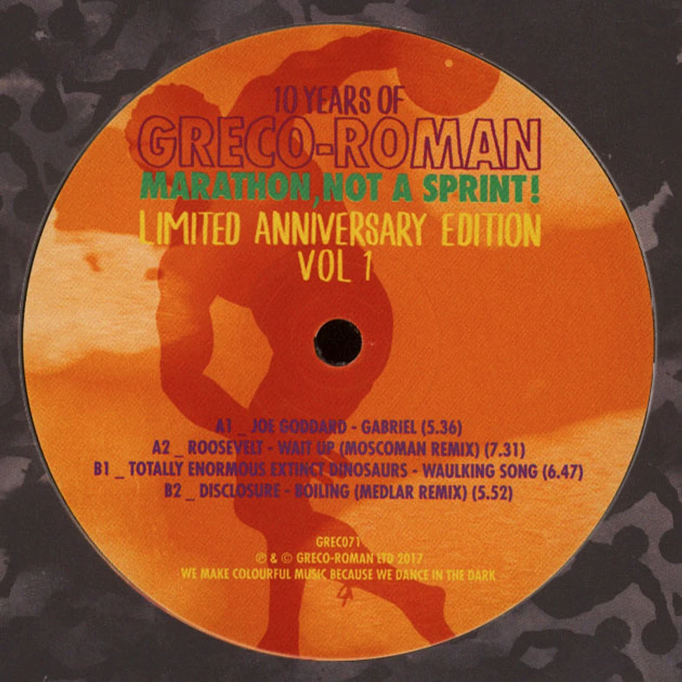 V.A. - 10 Years Of Greco Roman Volume 1