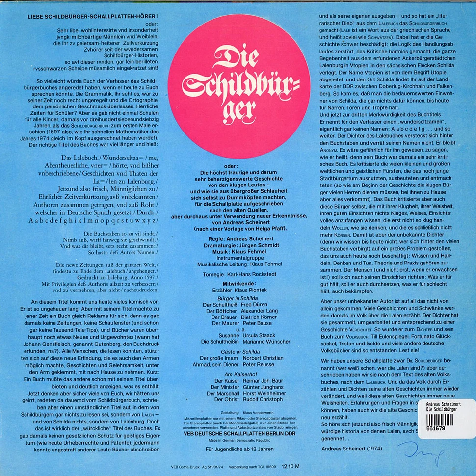 V.A. - Die Schildbürger