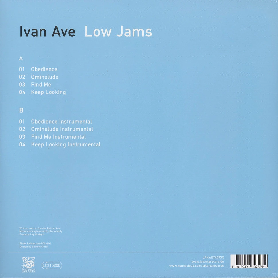 Ivan Ave - Low Jams EP