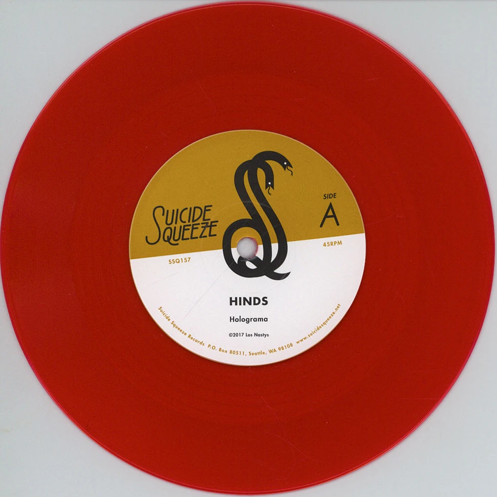 Hinds / Los Nastys - Holograma / Castigadas En El Granero Colored Vinyl Edition