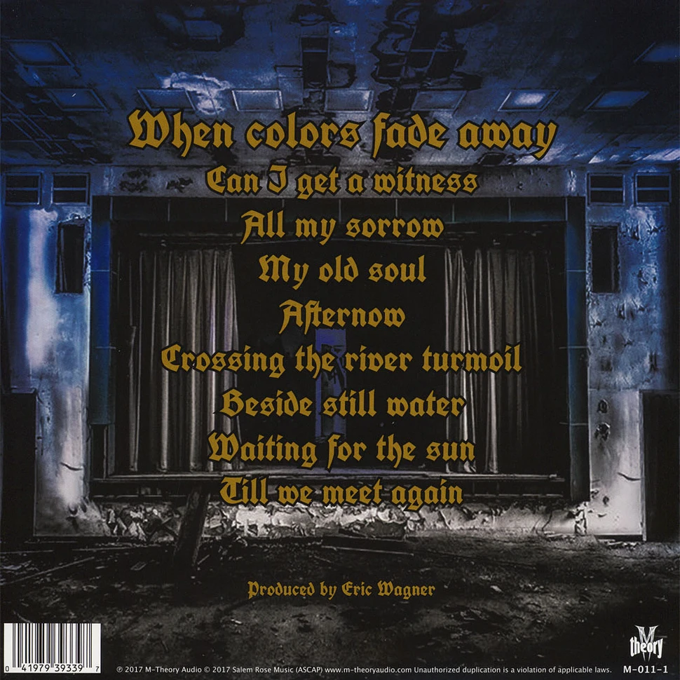 Blackfinger - When Colors Fade Away