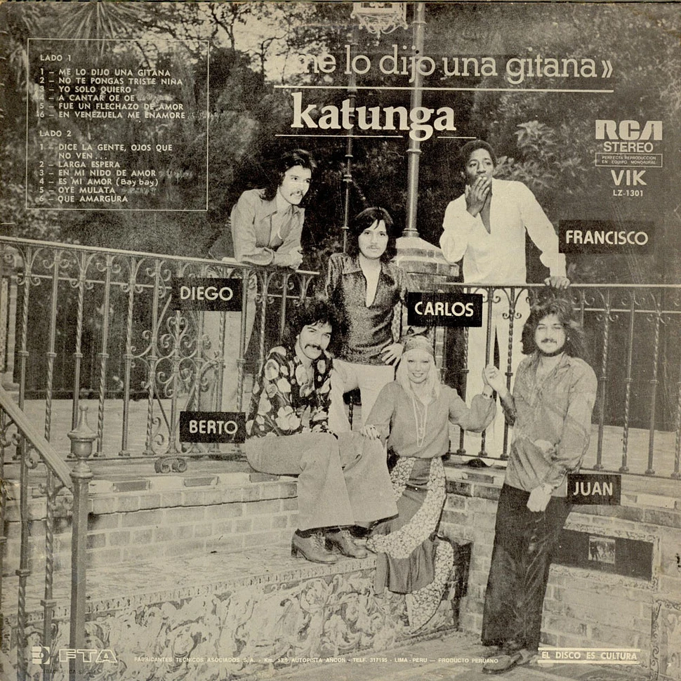 Katunga - Me Lo Dijo Una Gitana