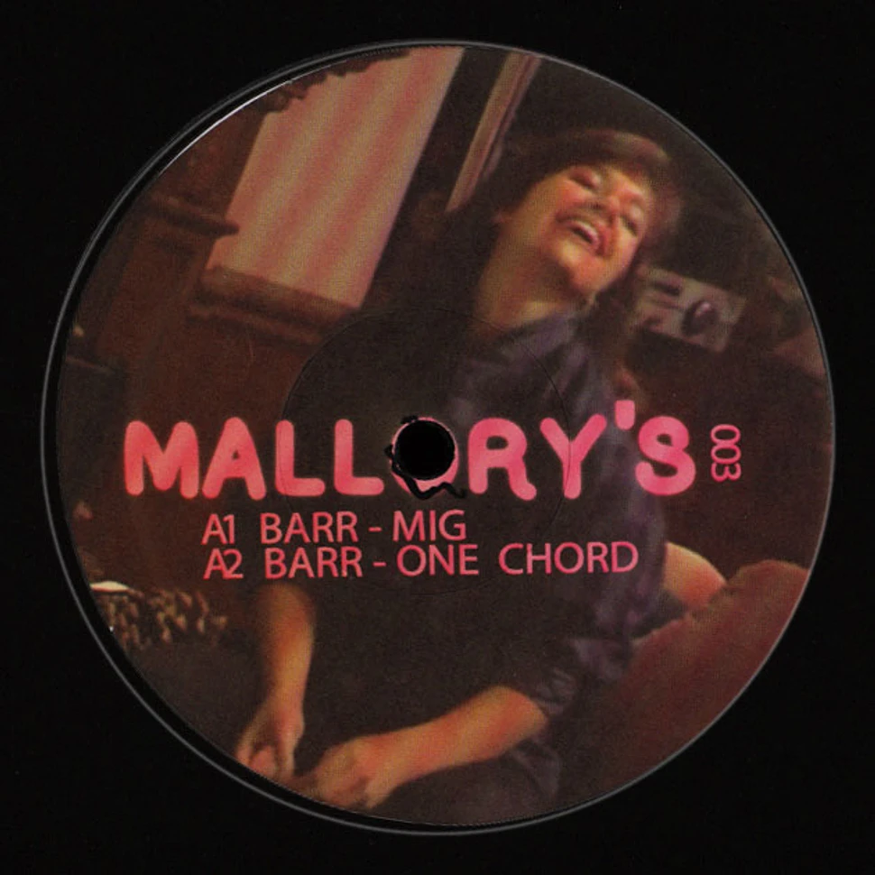 Barr / Joe Bickle - Mallory’s 003