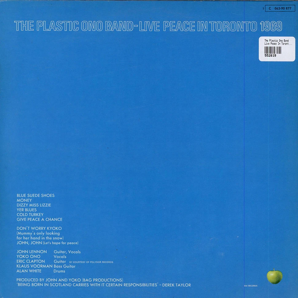 The Plastic Ono Band - Live Peace In Toronto 1969