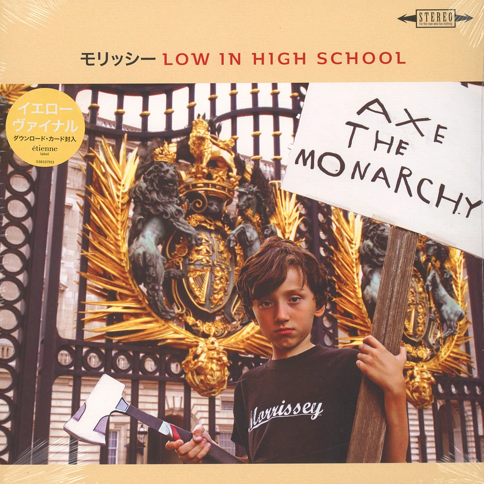 Morrissey - Low In High School Japanese Version Yellow Vinyl Edition