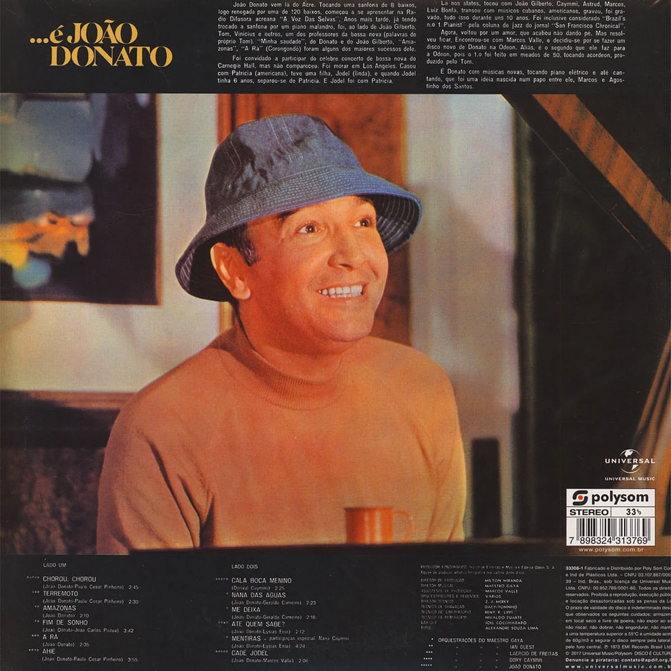 Joao Donato - Quem E Quem Black Vinyl Edition - Vinyl LP - 1973