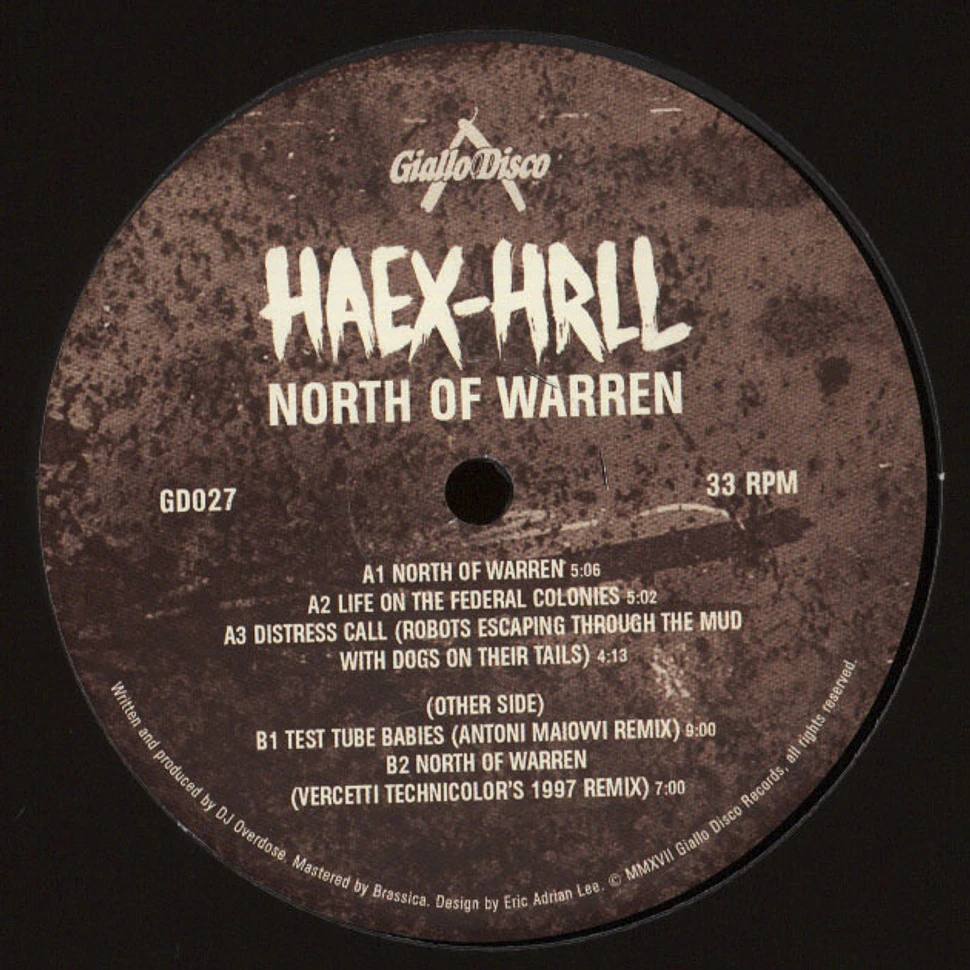 Haex Hrll (DJ Overdose) - North Of Warren EP
