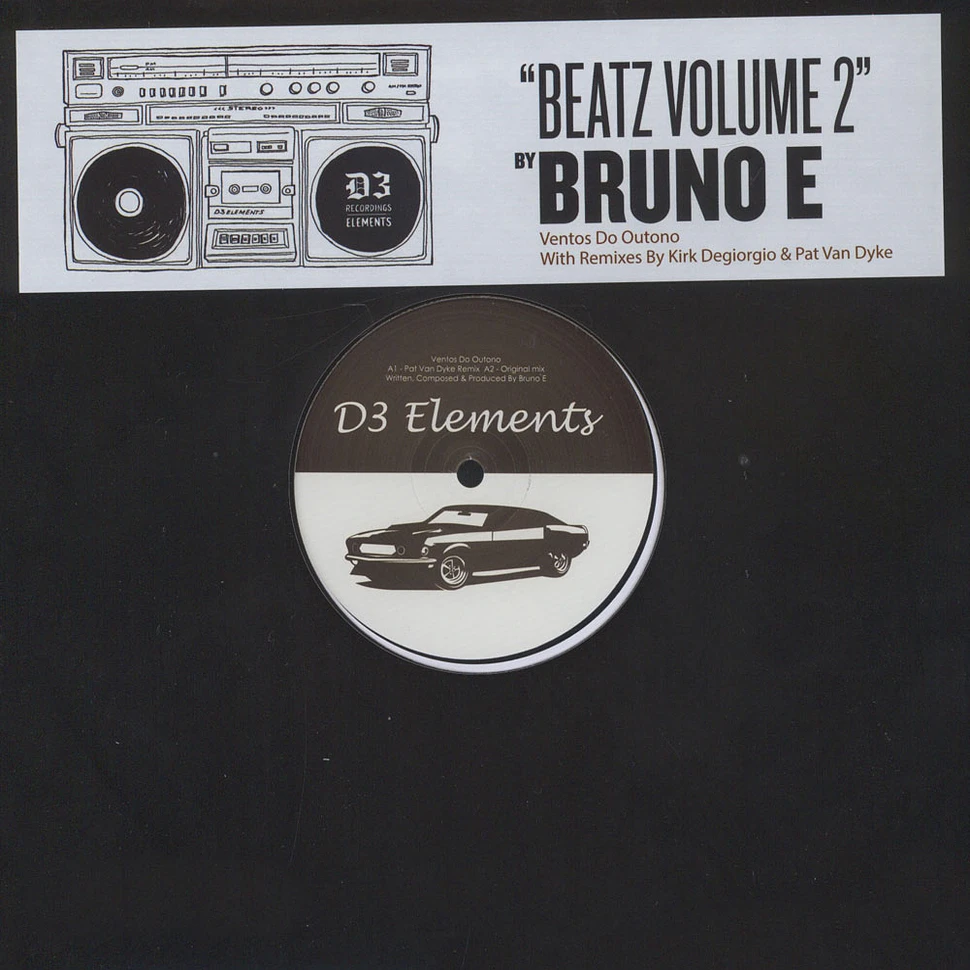 Bruno E - Beatz Volume 2 Pat Van Dyke & Kirk Degiorgio Remixes