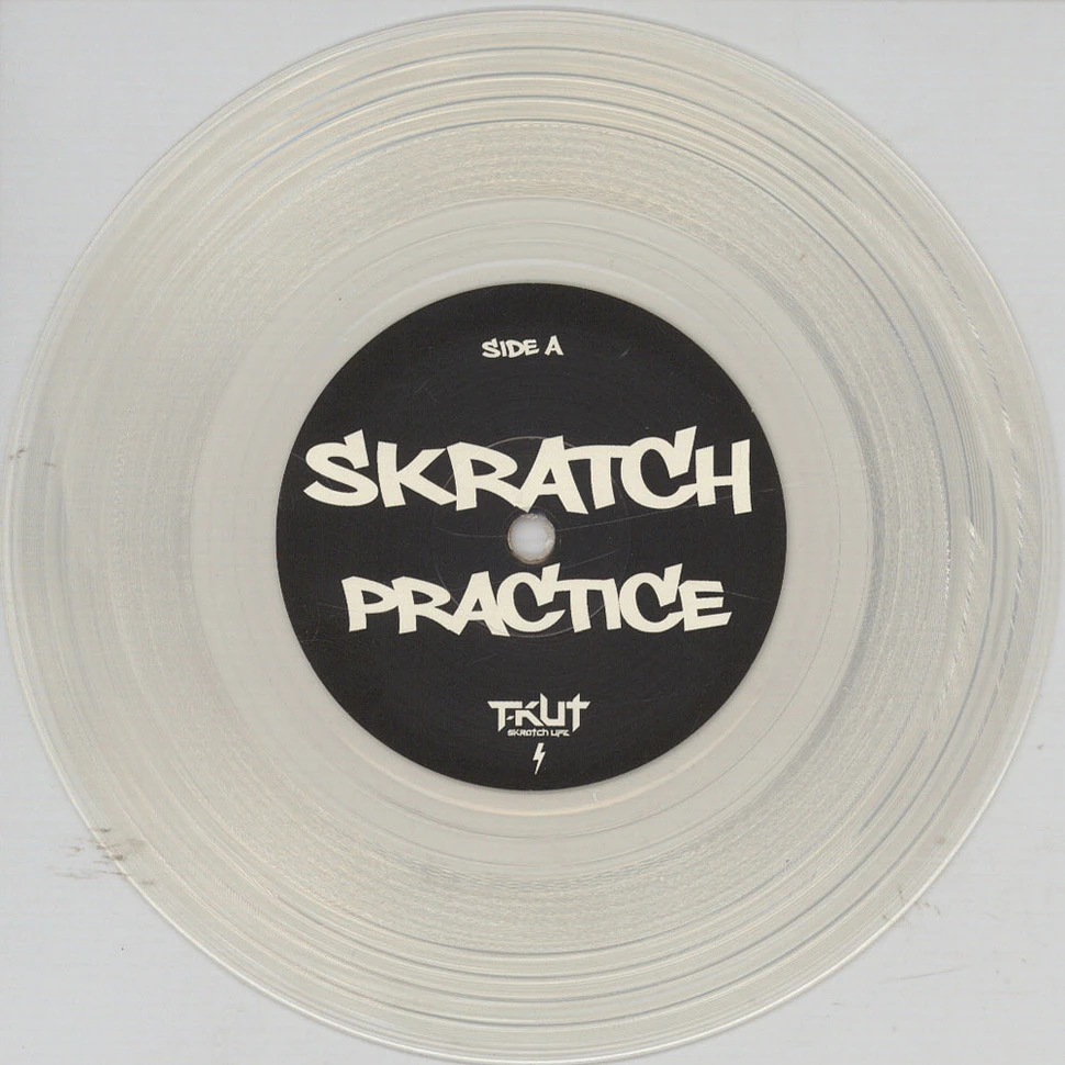 DJ T-Kut - Skratch Practice Clear Vinyl Edition