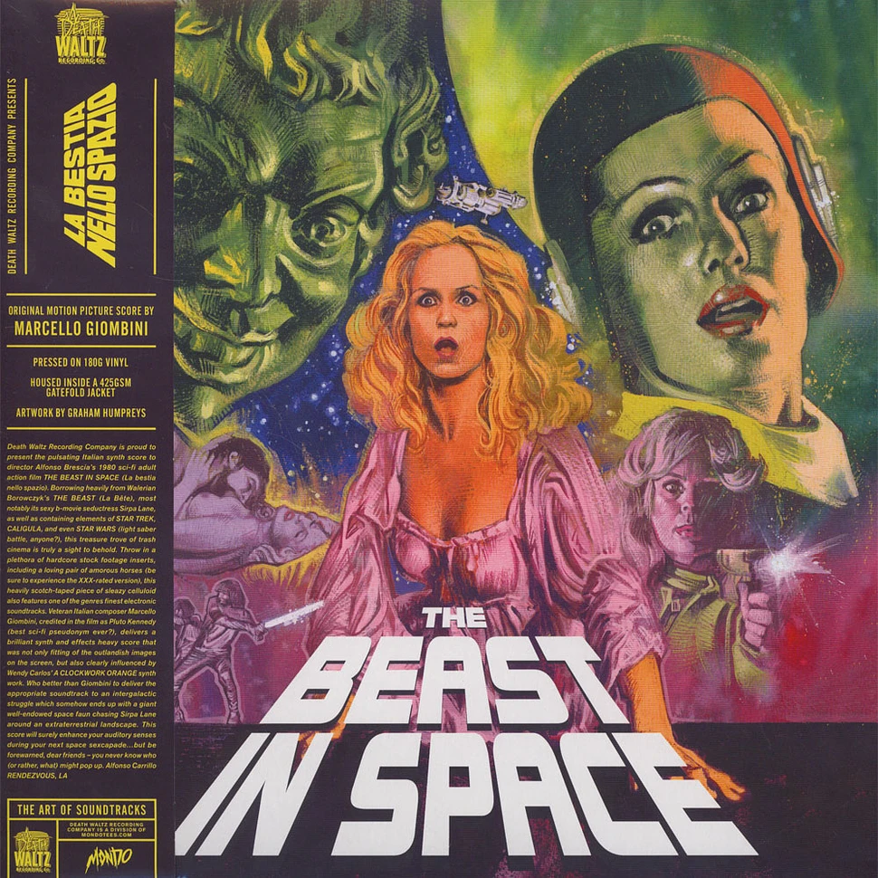 Marcello Giombini - OST The Beast In Space Green Vinyl Edition