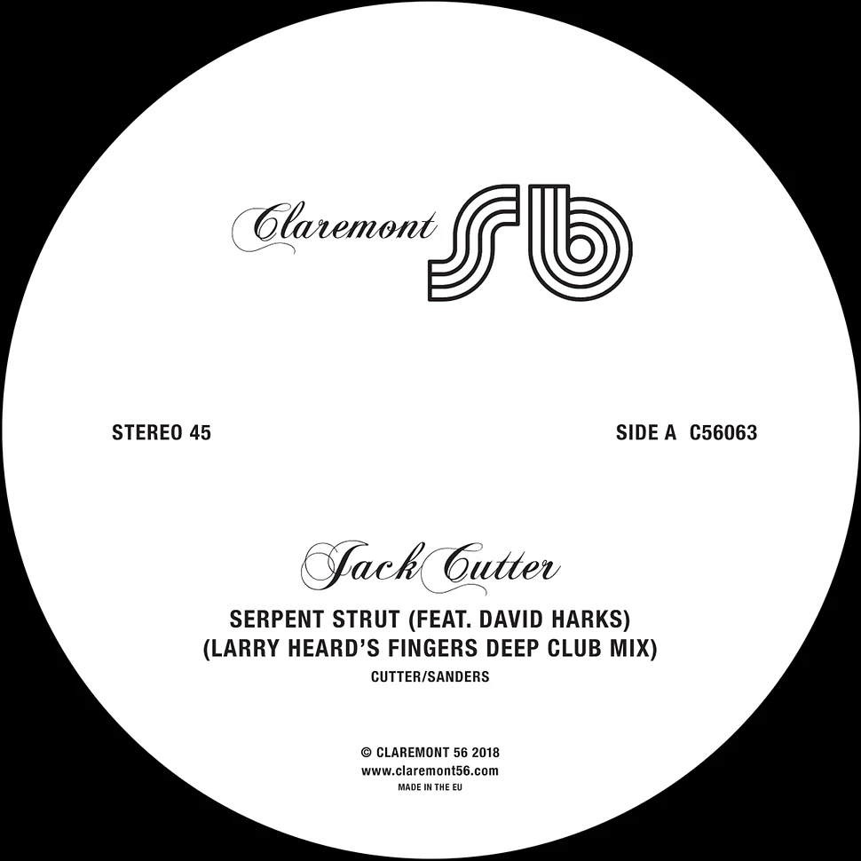 Jack Cutter - Serpant Strut Larry Heard & Emperor Remixes