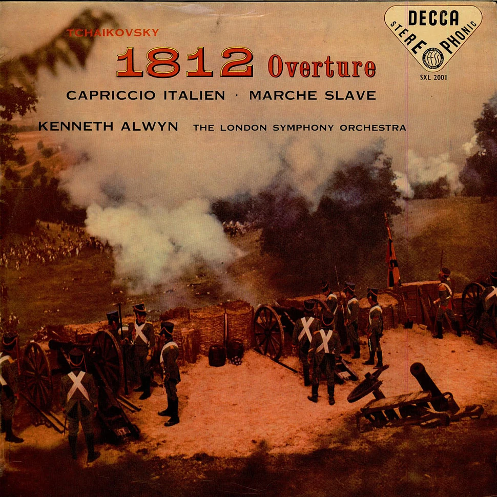 Pyotr Ilyich Tchaikovsky, Kenneth Alwyn, The London Symphony Orchestra - 1812 Overture · Capriccio Italien · Marche Slave