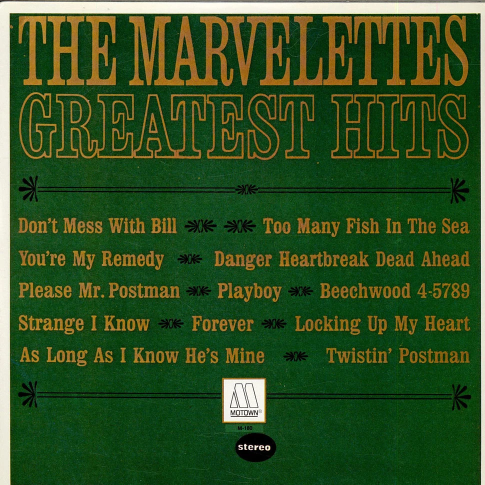 The Marvelettes - Greatest Hits