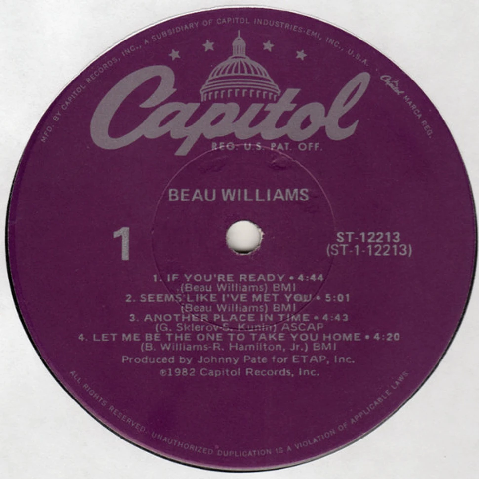 Beau Williams - Beau Williams