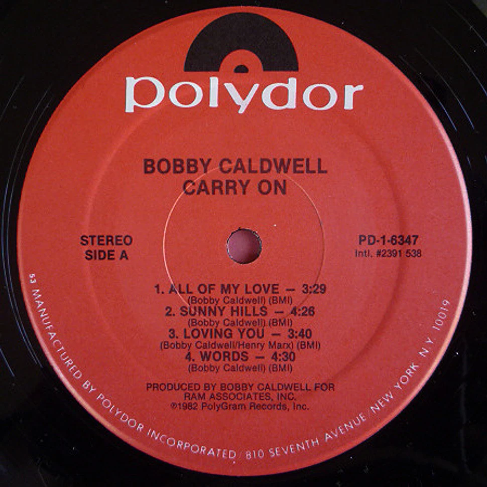 Bobby Caldwell - Carry On