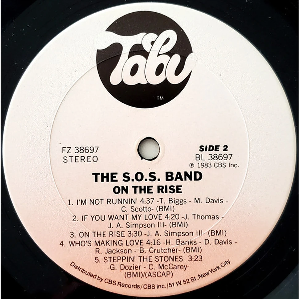 The S.O.S. Band - On The Rise