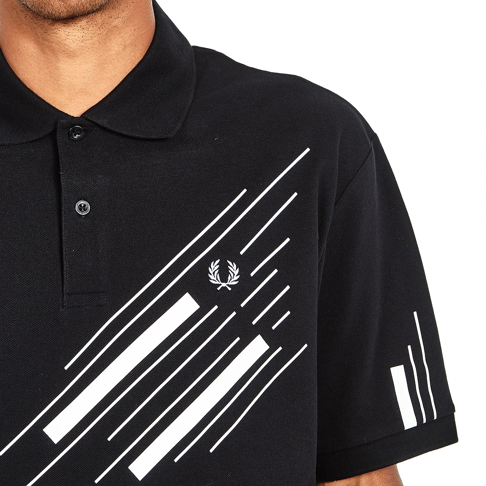 Fred Perry - Abstract Graphic Pique Shirt