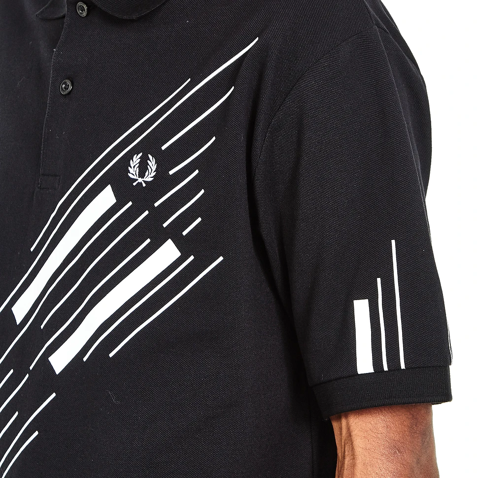 Fred Perry - Abstract Graphic Pique Shirt