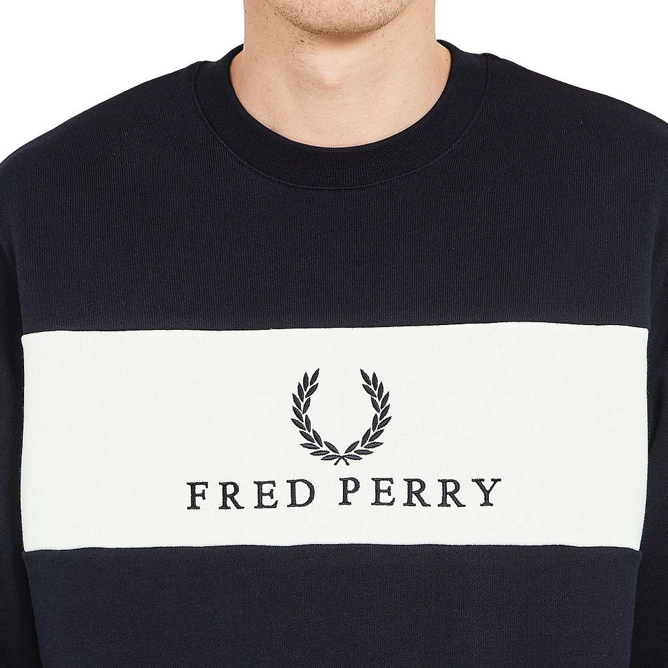 Fred Perry - Panel Embroidered Sweat