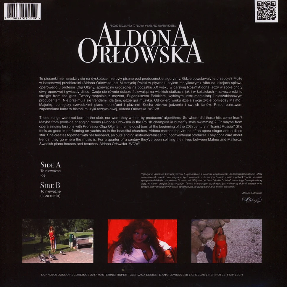 Aldona Orlowska - To Niewazne / Ide