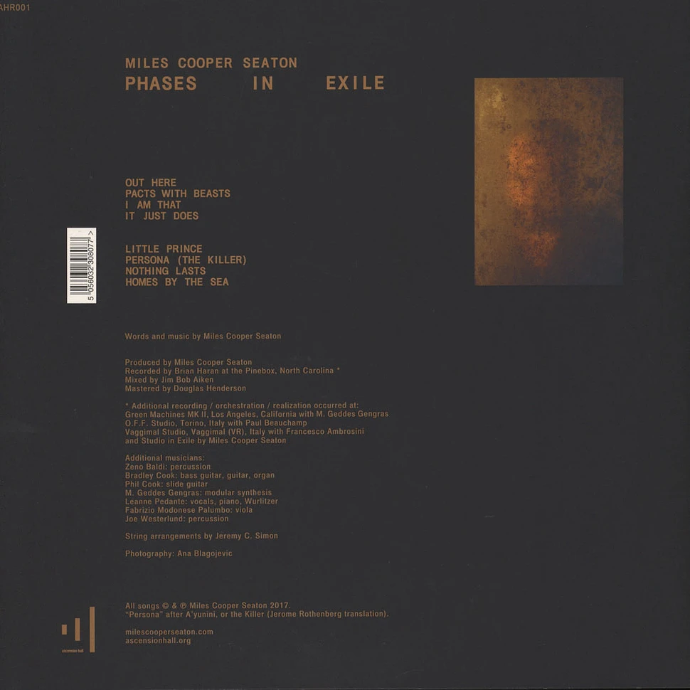 Miles Cooper Seaton - Phases In Exile
