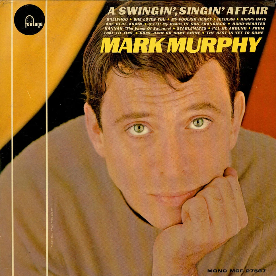 Mark Murphy - A Swingin', Singin' Affair