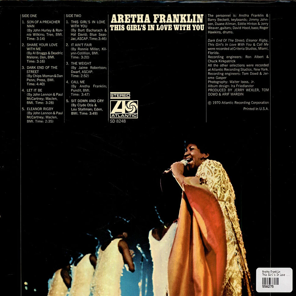 Aretha Franklin - This Girl's In Love With You