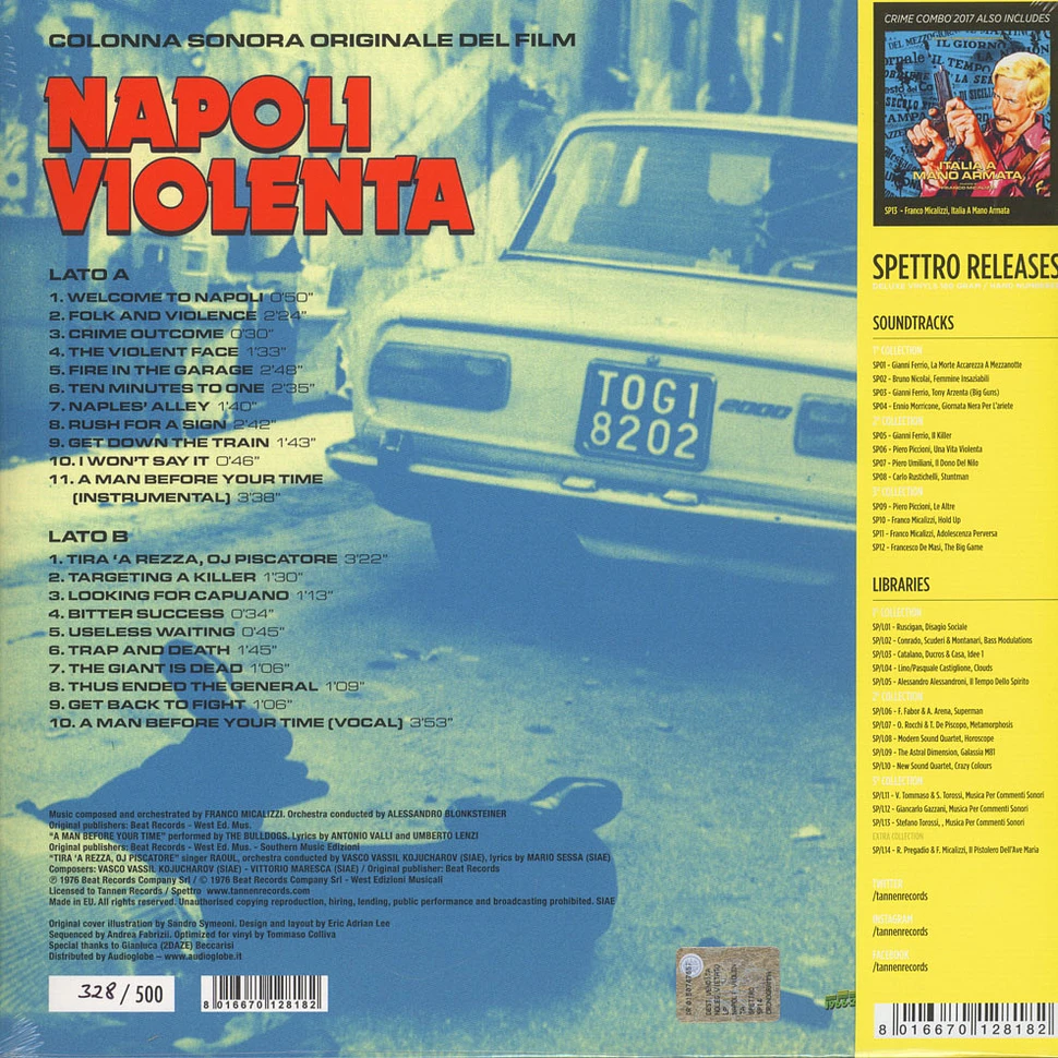 Franco Micalizzi - Napoli Violenta