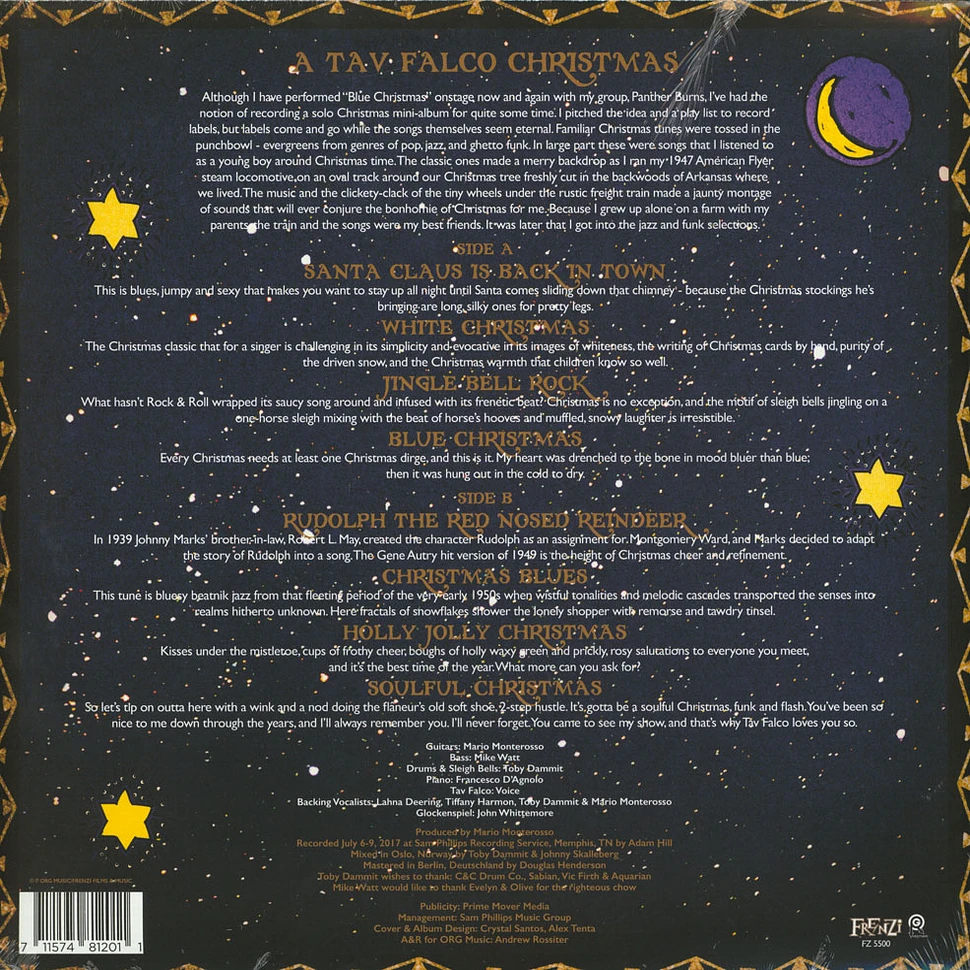 Tav Falco - A Tav Falco Christmas Red Vinyl Edition