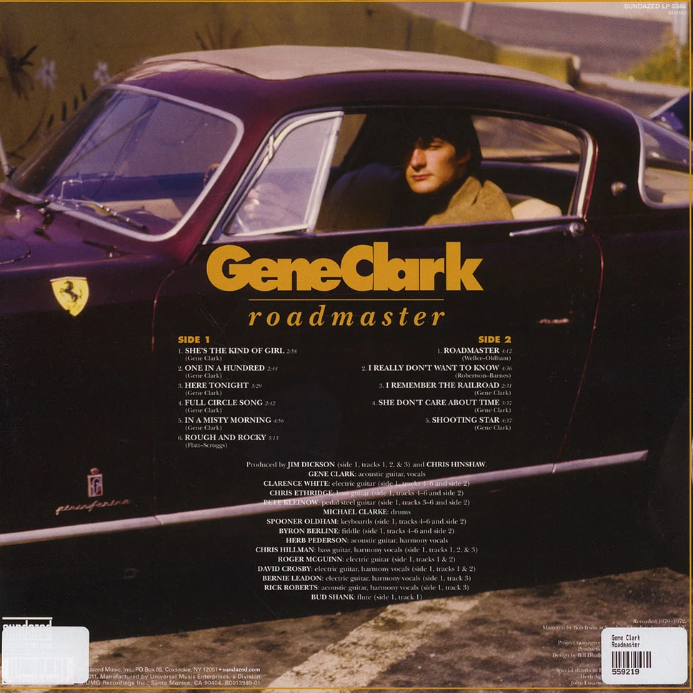 Gene Clark - Roadmaster