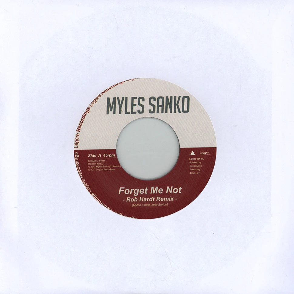 Myles Sanko - Forget Me Not / Promises