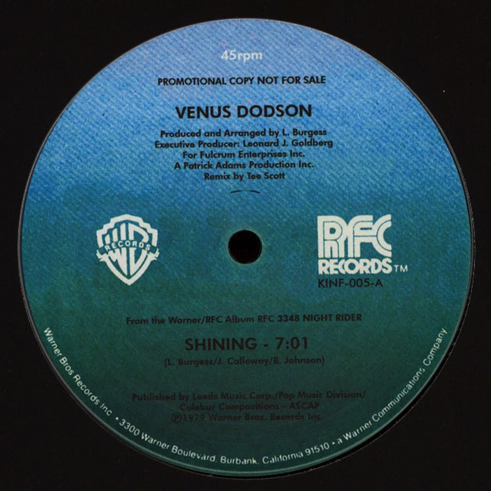 Venus Dodson - Shining / He Said She Said