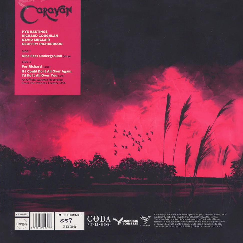 Caravan - From The Land Of Grey And Pink Colored Vinyl Edition