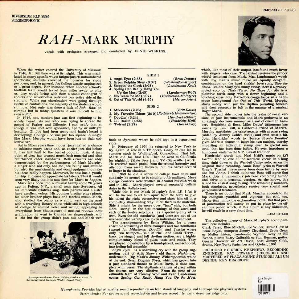 Mark Murphy - Rah