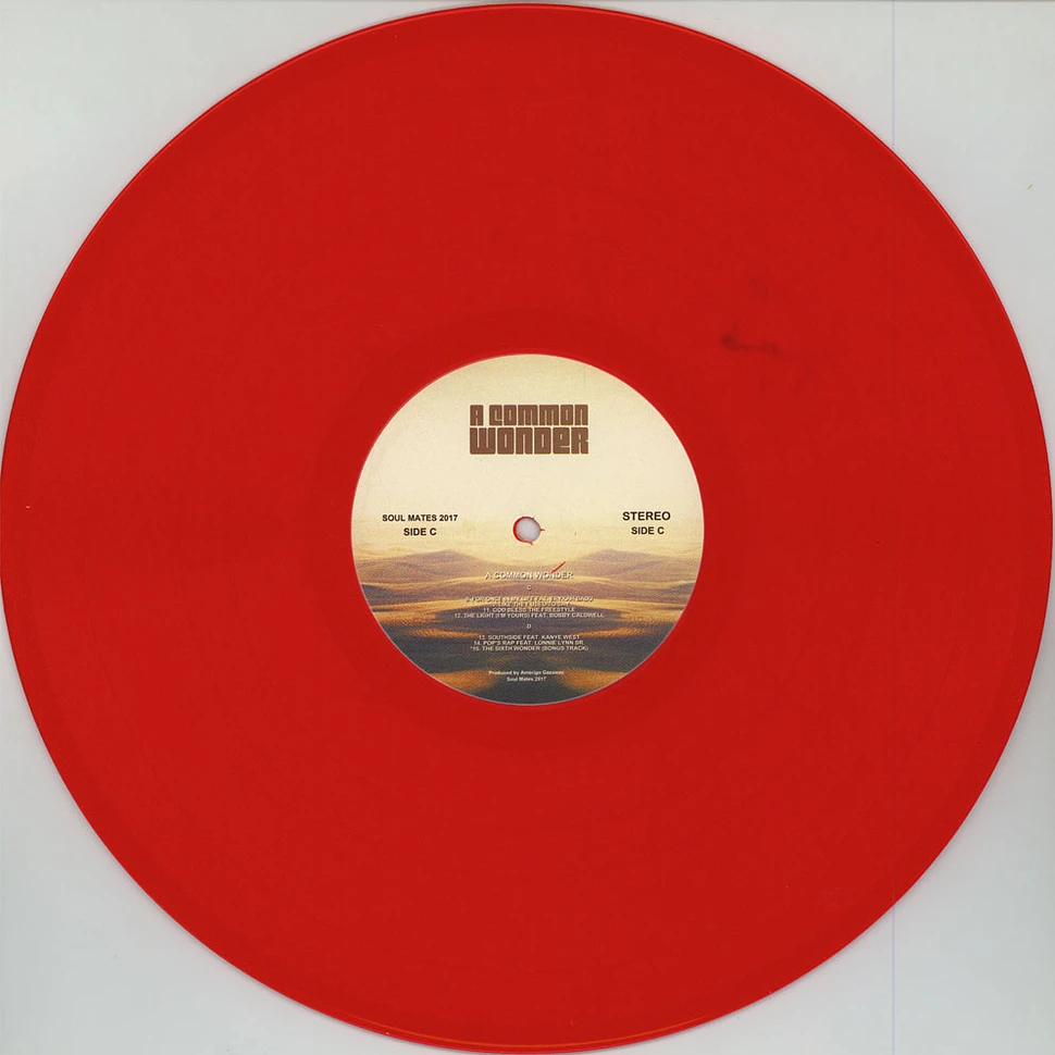 Common vs. Stevie Wonder - A Common Wonder Limited Red Vinyl Edition