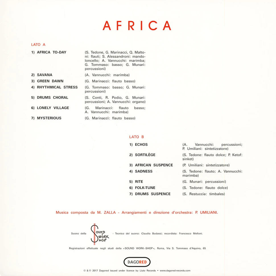 Piero Umiliani (M. Zalla) - Africa / Continente Nero Bundle