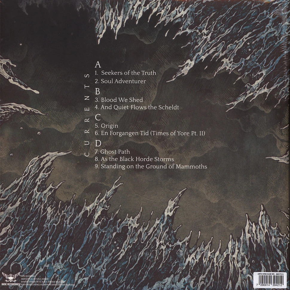 In Vain - Currents Splatter Vinyl Edition