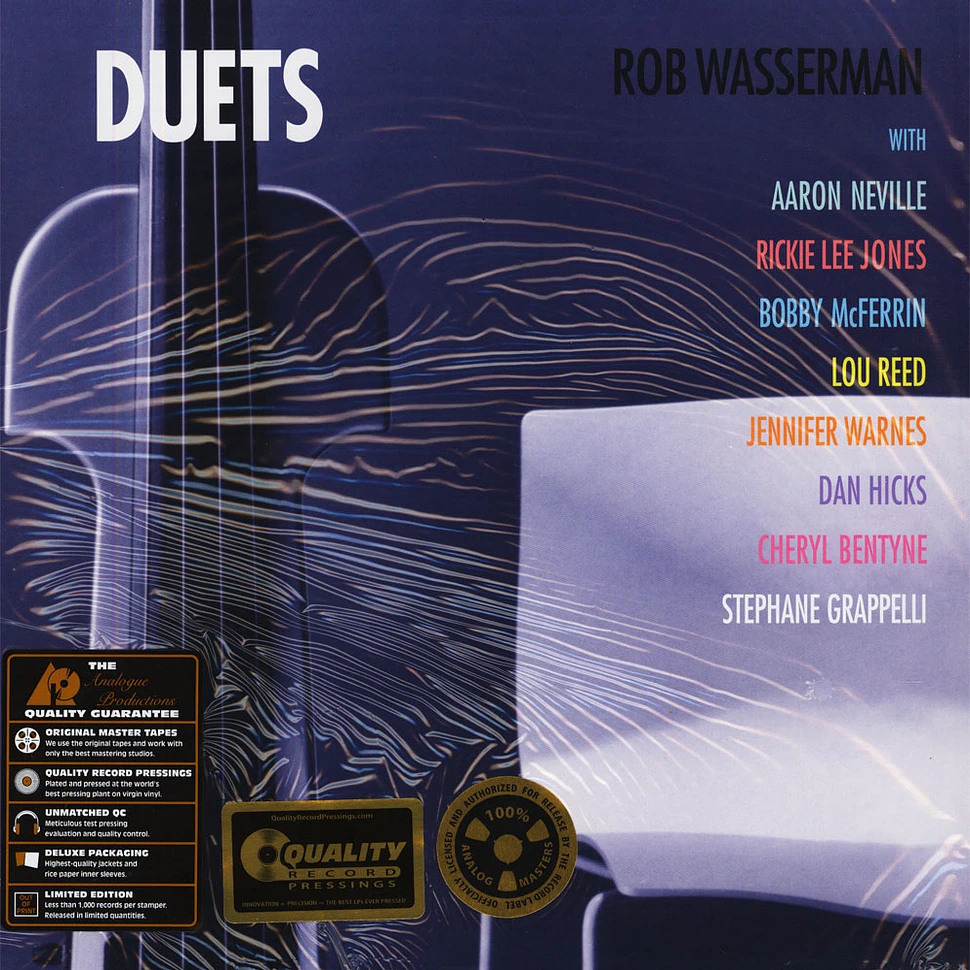 Rob Wasserman - Duets 200g Vinyl Edition