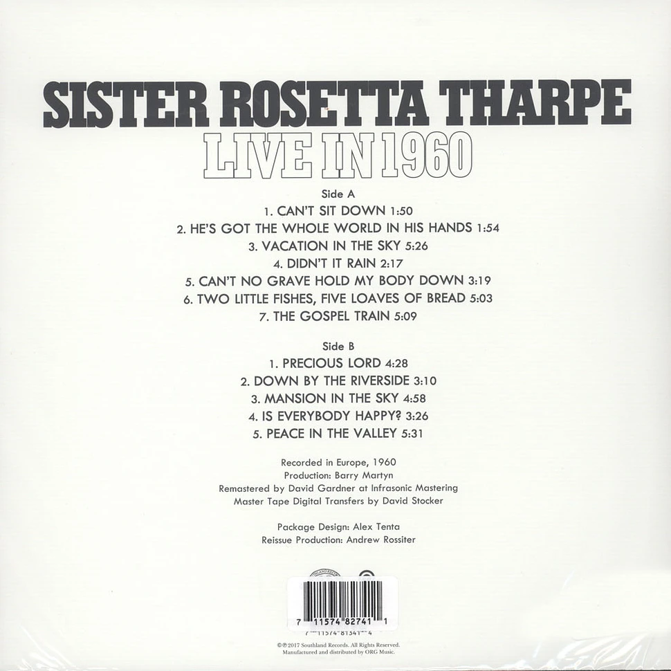 Sister Rosetta Tharpe - Live In 1960