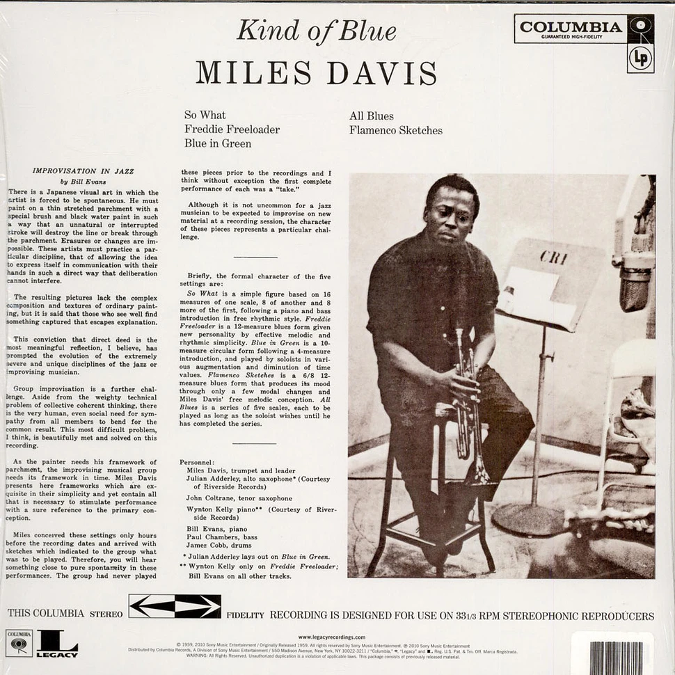 Miles Davis - Kind Of Blue