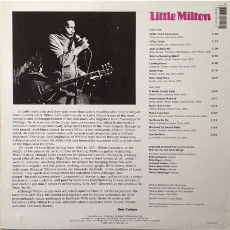 Little Milton - His Greatest Sides Vol. 1