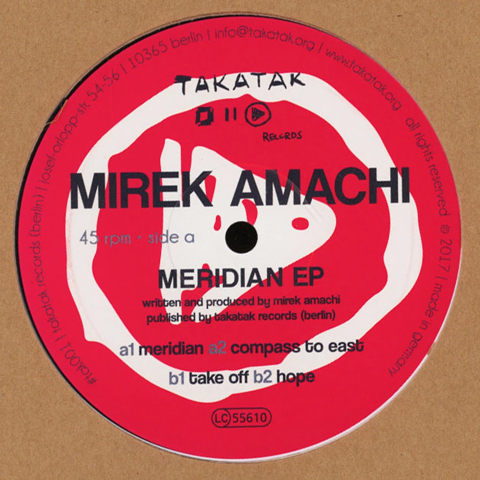 Mirek Amachi - Meridian EP