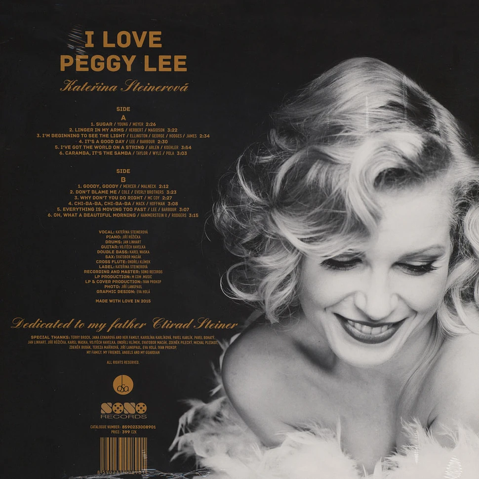 Katerina Steinerova - I Love Peggy Lee